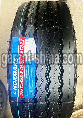 Normaks NT022 (прицепная) 385/65 R22.5 160K 20PR - Фото реального протектора вблизи